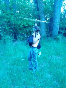 Finding bats requires a lot of technology!