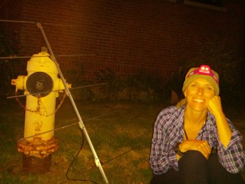 Night Track Antenna and Krista